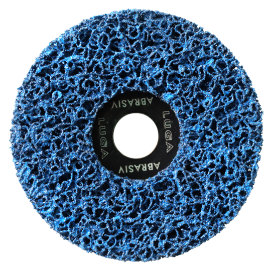 Круг Коралловый 125 22.23 80 синий(средней жесткости)